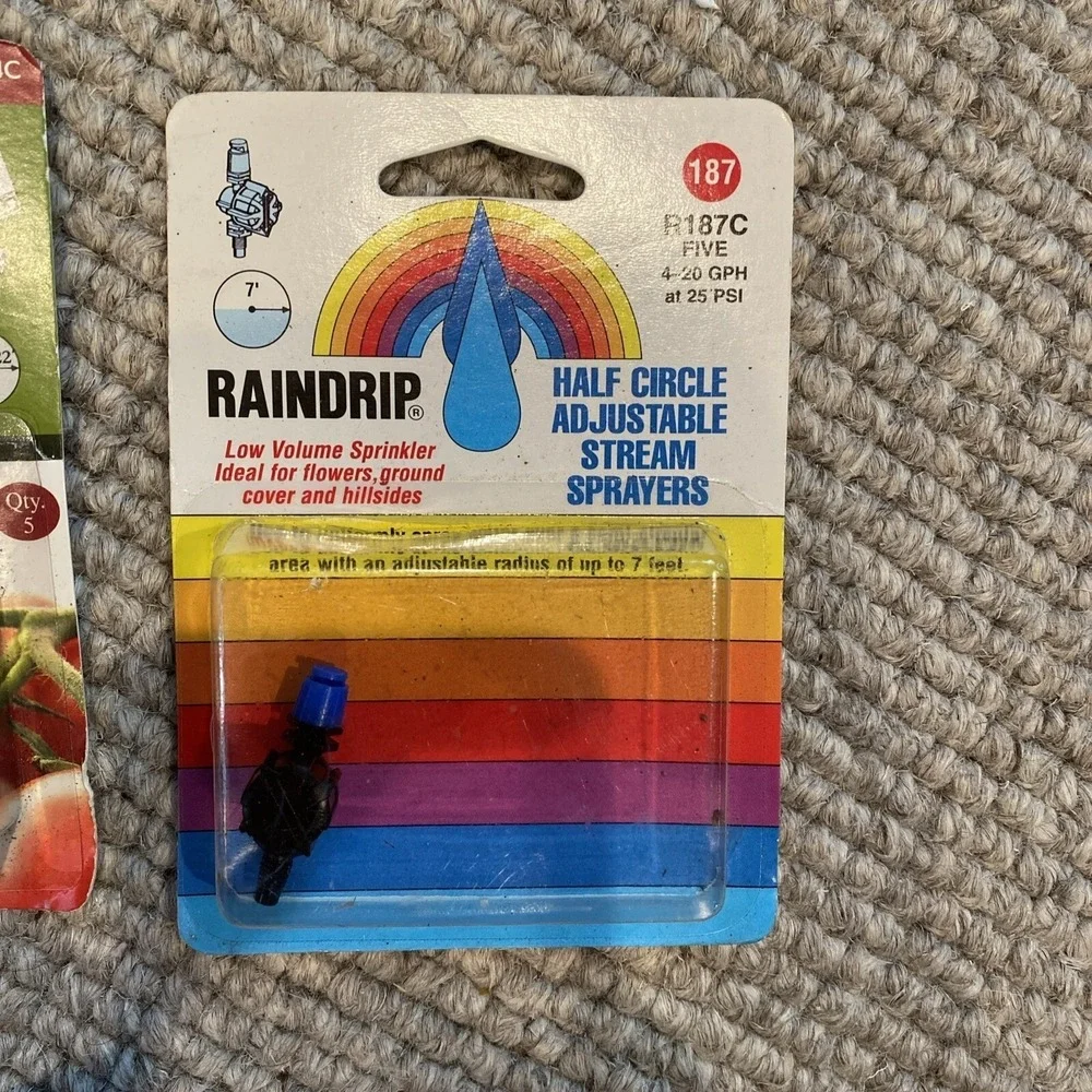 Rain Drip Rotary Sprinkler Full Circle (4) And Half Circle (1)